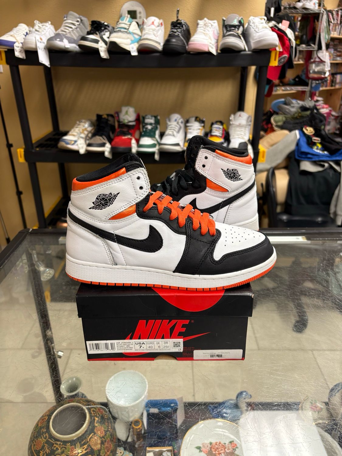 Jordan 1 High Electro Orange(Gs)