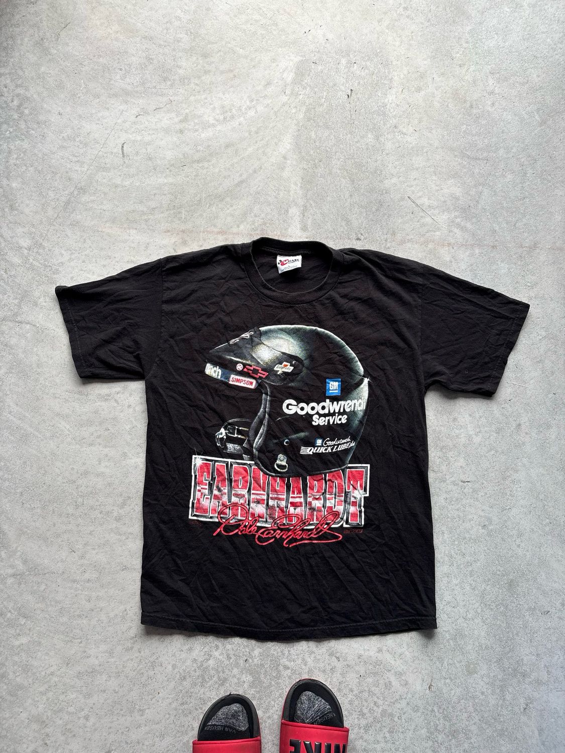 Vintage 90s Dale Earnhardt Nascar Graphic T Shirt