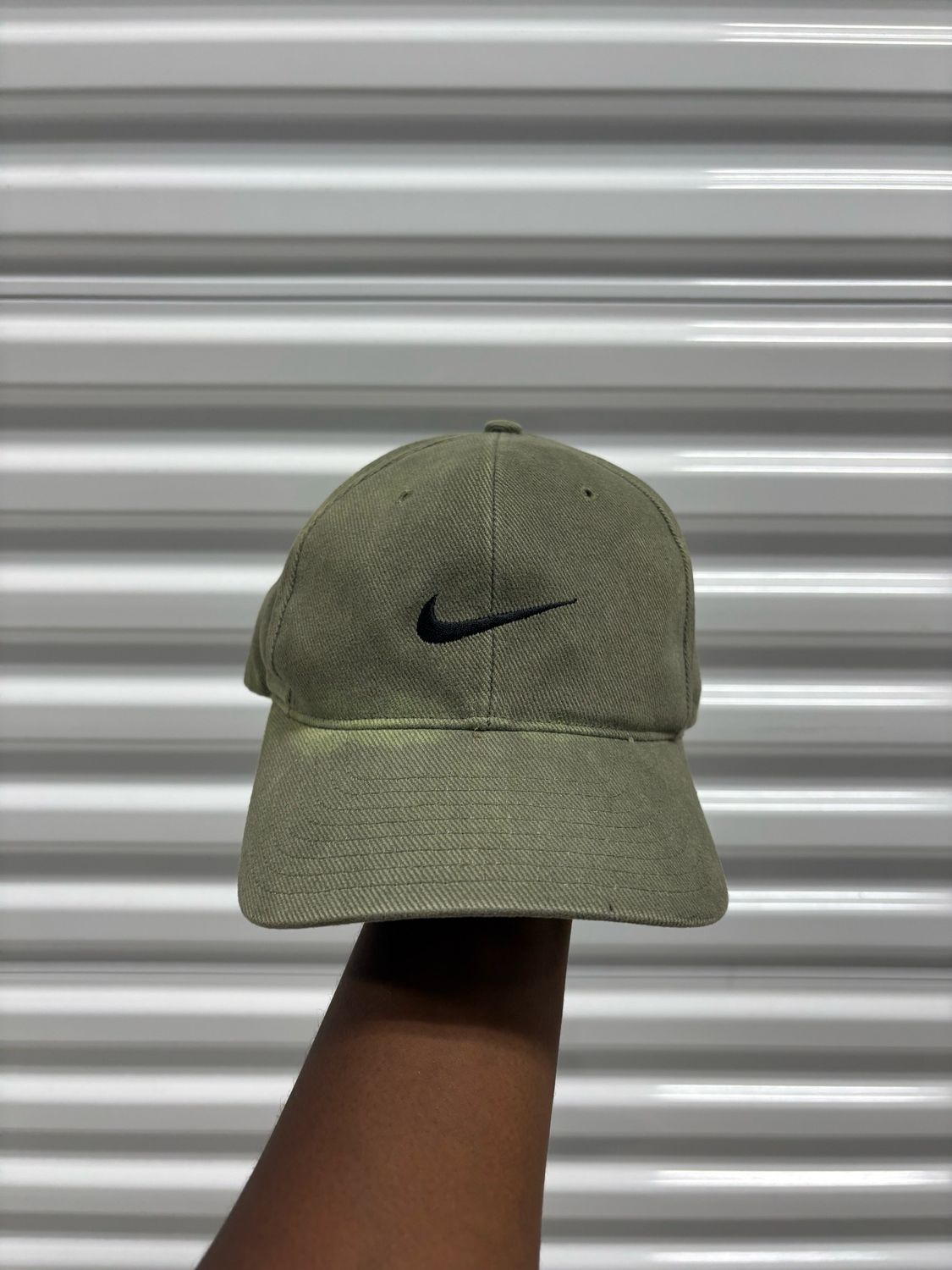 Vintage 90s Nike Faded Forest Green SnapBack