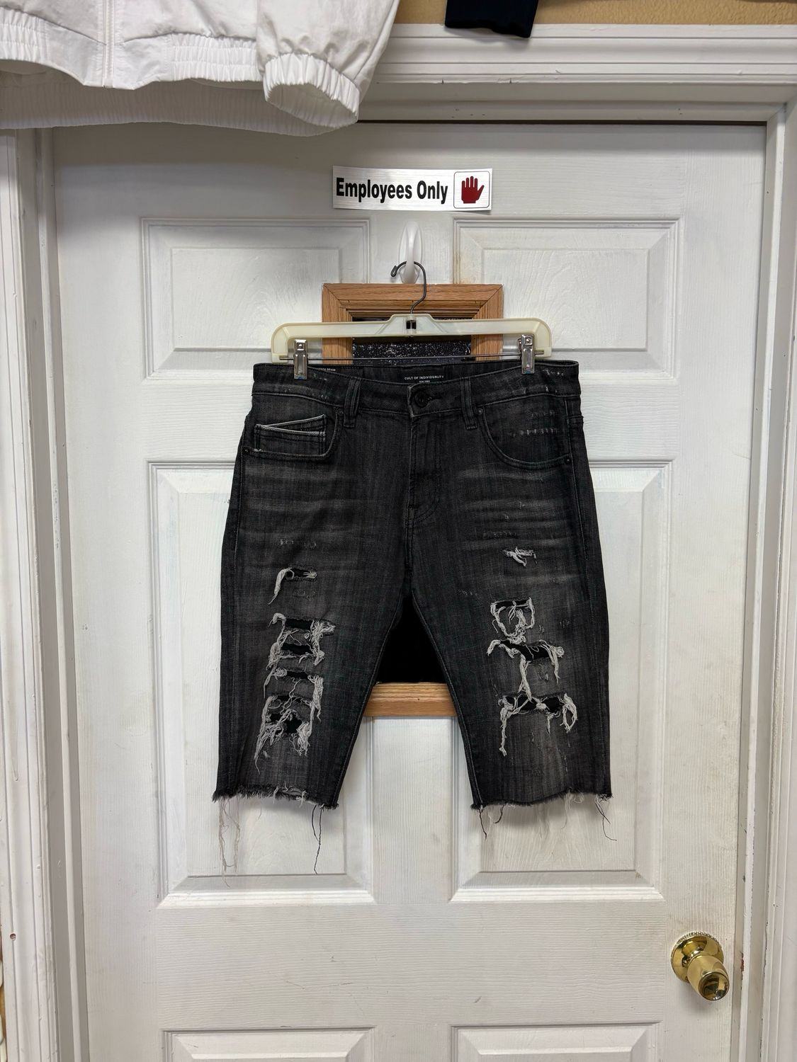 Cult Of Individuality Distressed Shorts
