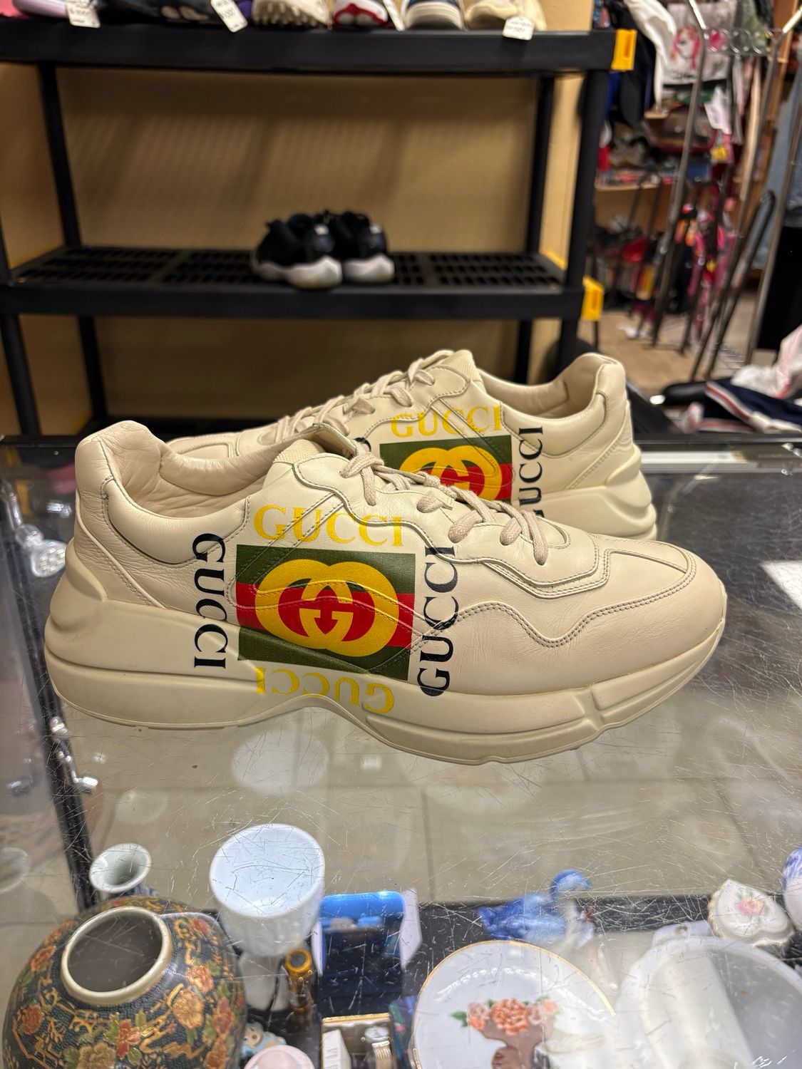 Gucci Rython Logo Sneakers