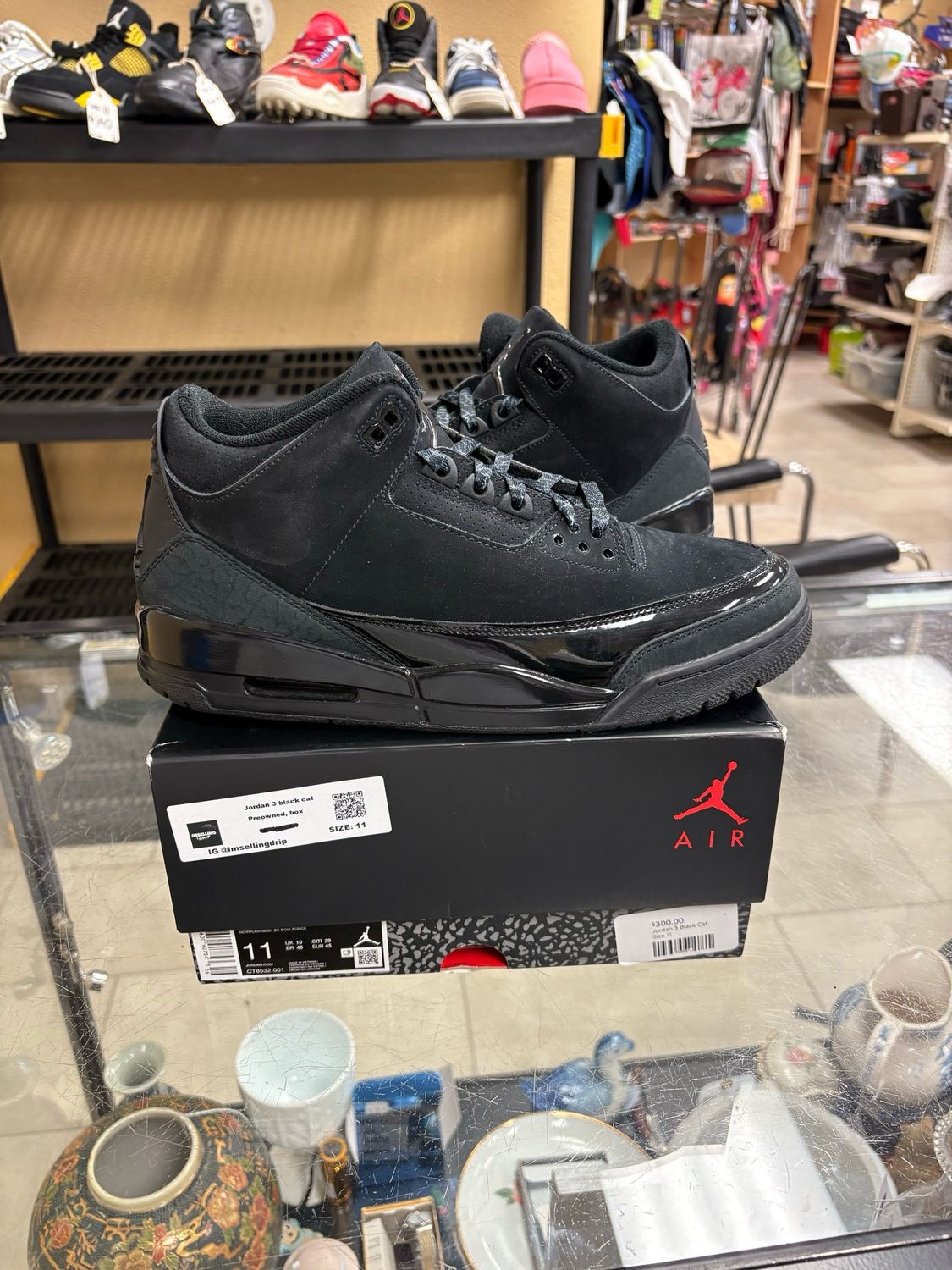 Jordan 3 Black Cat (2025)