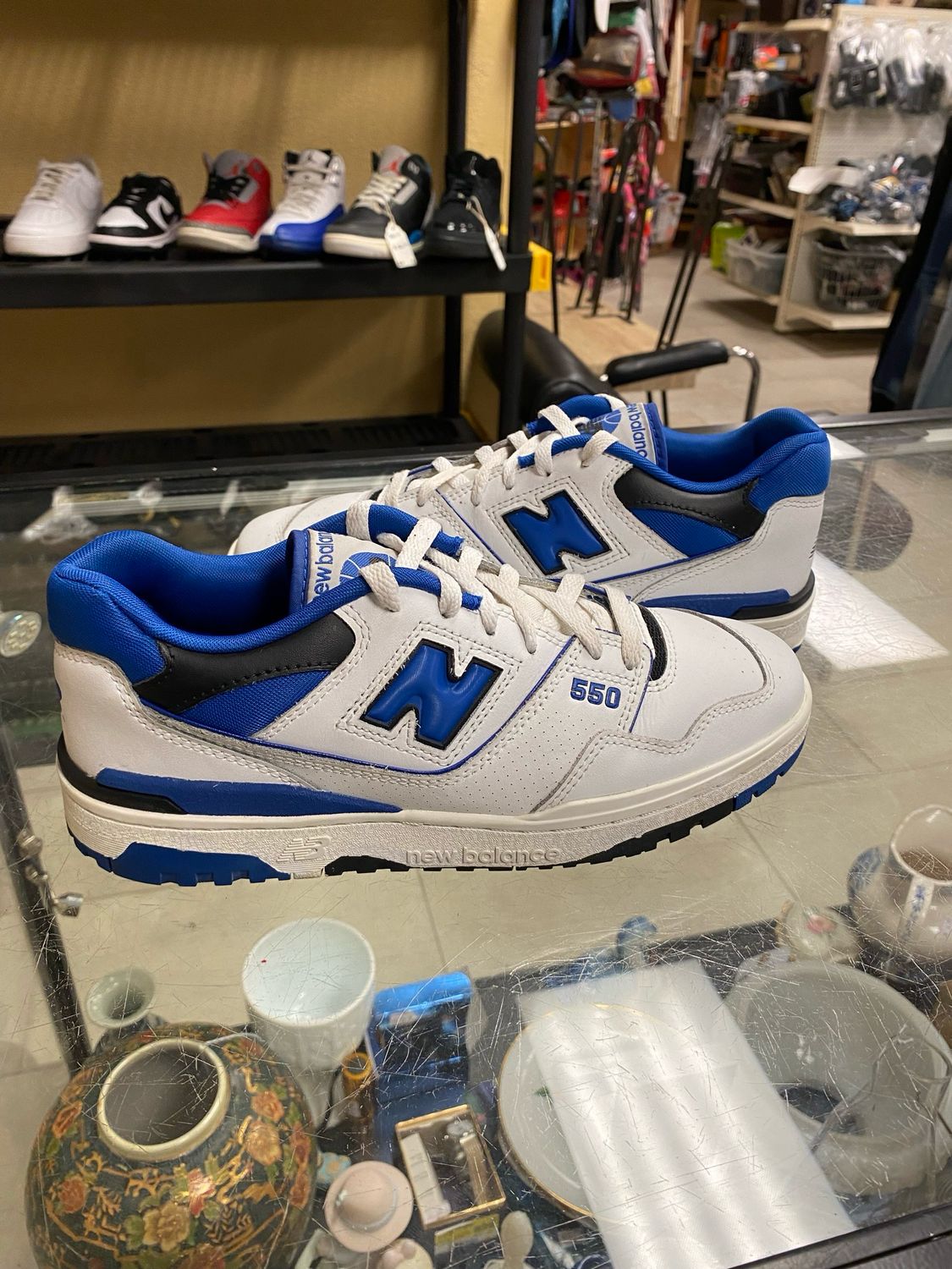 New Balance 550 White Blue