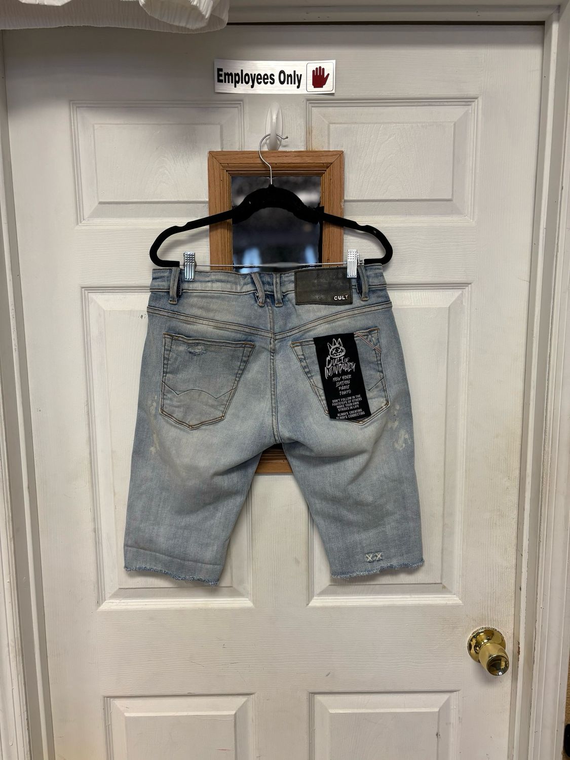 Cult Of Individuality Rocker Jean Shorts