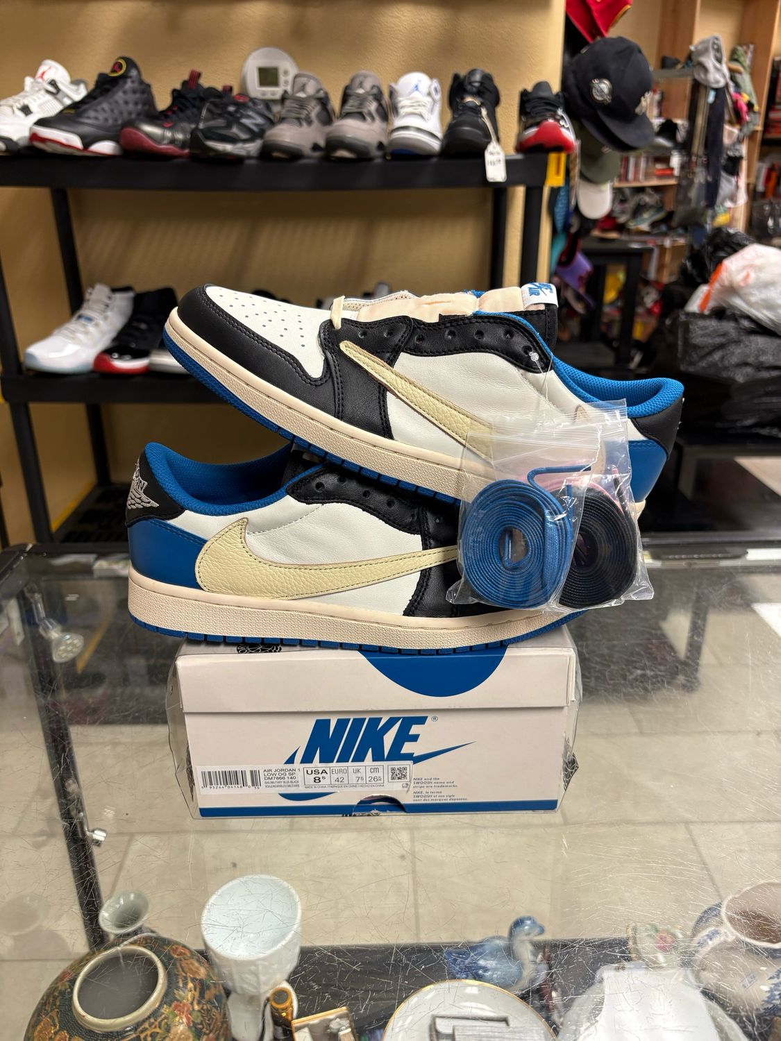 ​Nike air Jordan 1 Retro Low OG SP Fragment xTravis Scott  Size 8.5