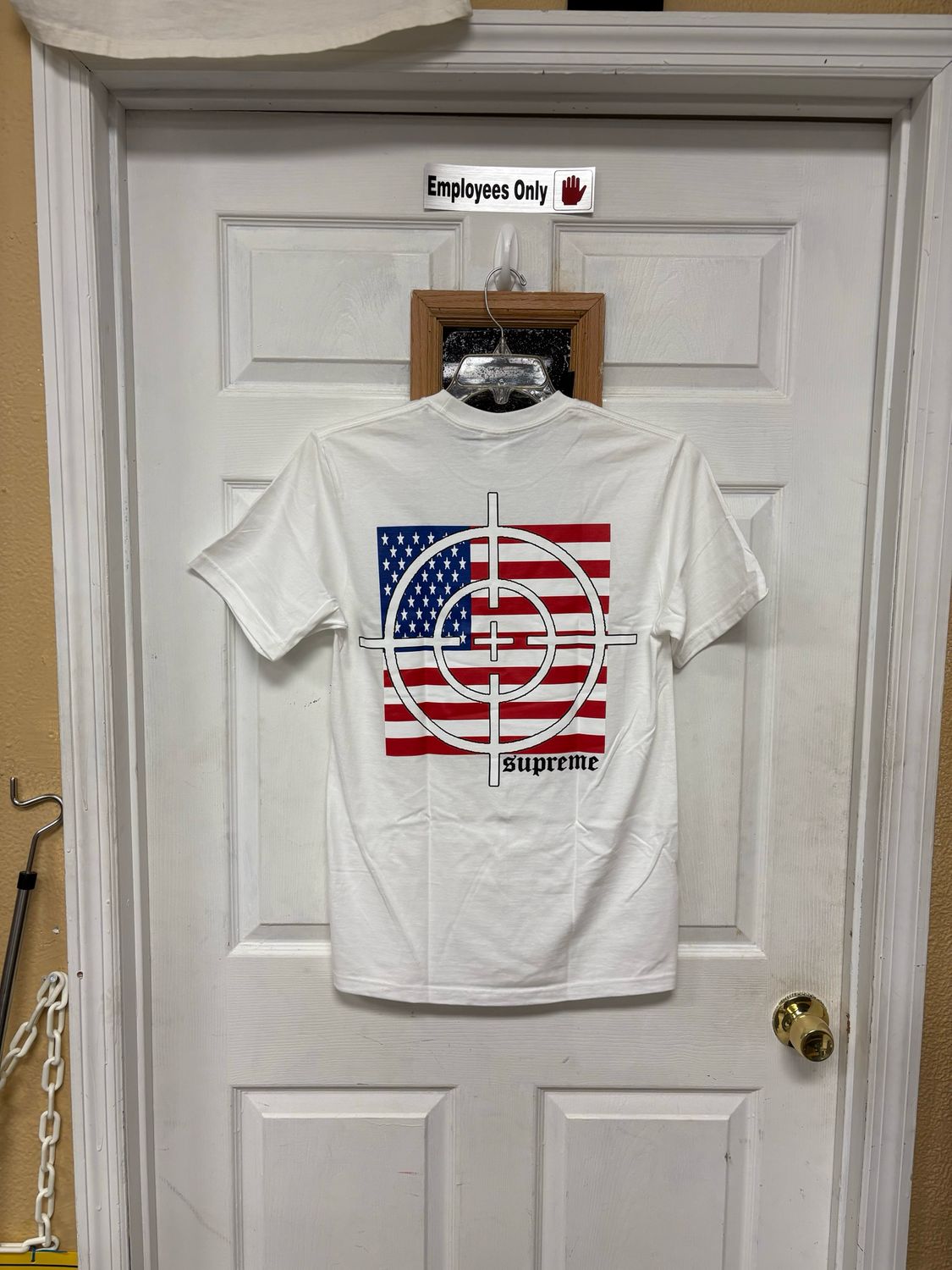 ​Supreme Target Tee White FW25