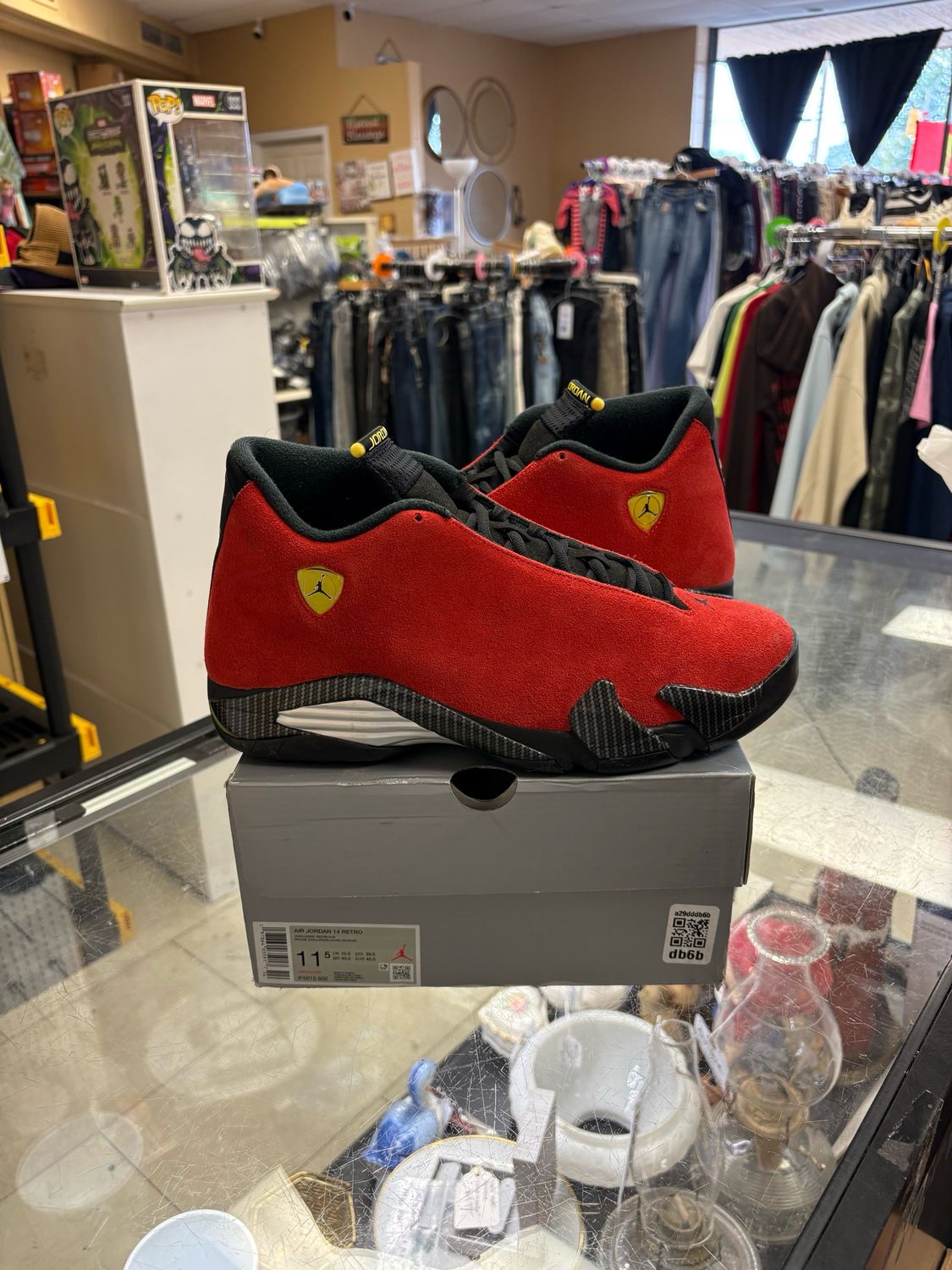 Nike Air Jordan 14 Retro Ferrari 2025 Men&#39;s Size 11.5 IF5015-600