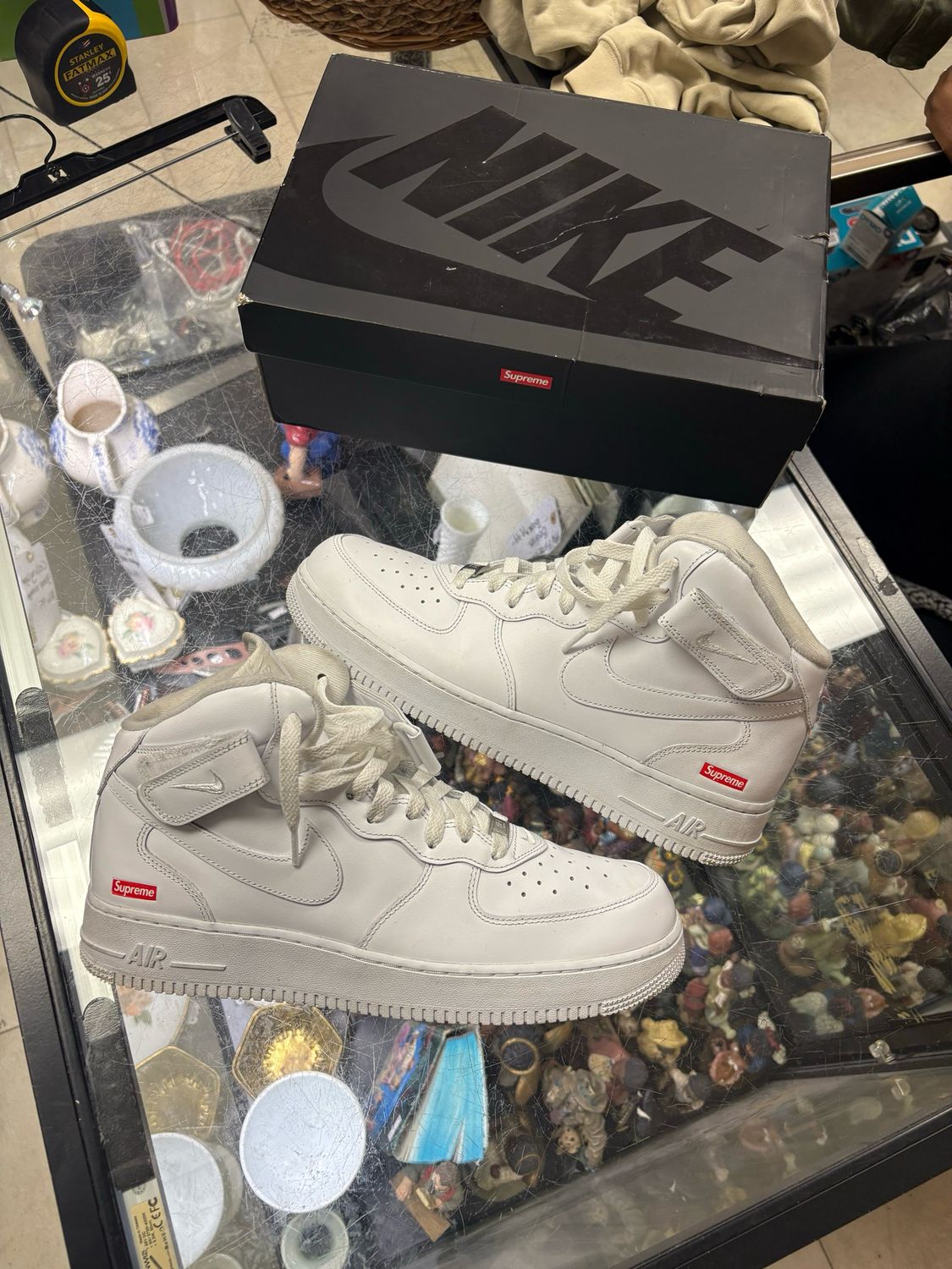 Nike Air Force 1 Mid x Supreme White 🧊 Men’s 11 OG Box
