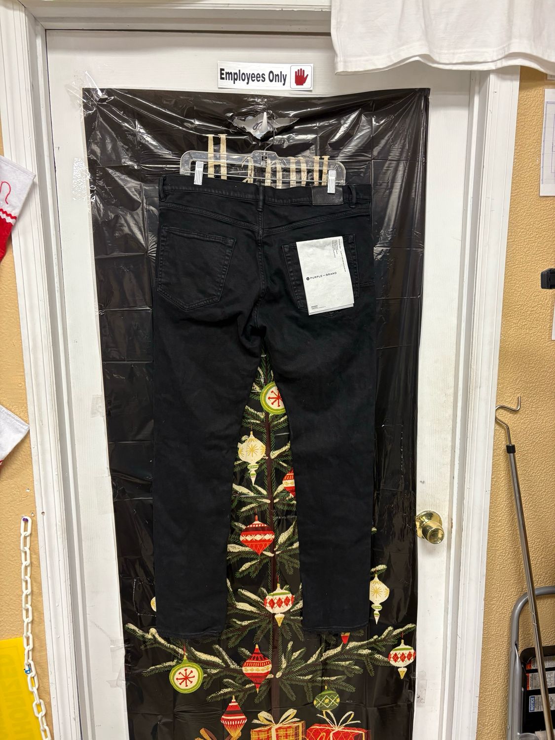 🖤 Purple Brand Black Denim Jeans – Size 36 🖤