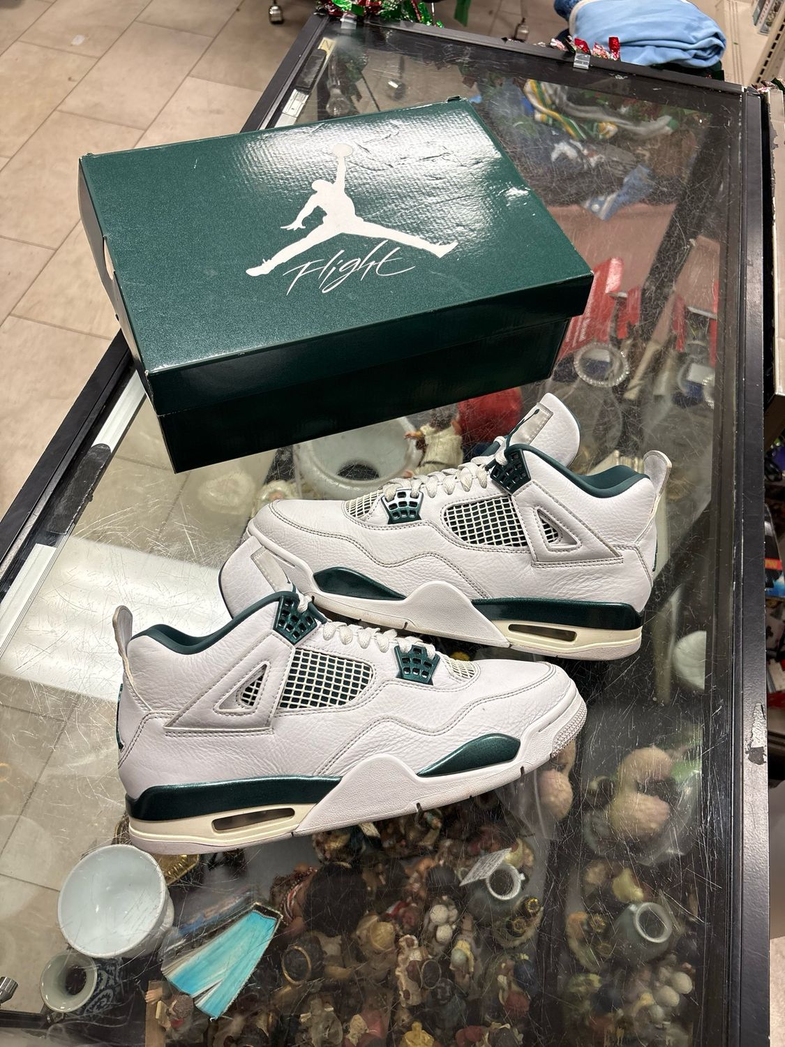 Nike Air Jordan 4 “Oxidized Green” 🟢⚪️ OG Retro Men Size 9.5