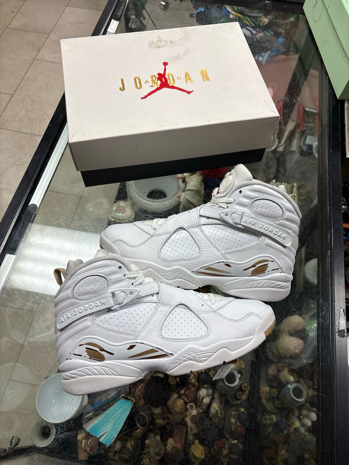 🦉Nike Air Jordan 8 x OVO White (Drake) – Men’s 10 🔥