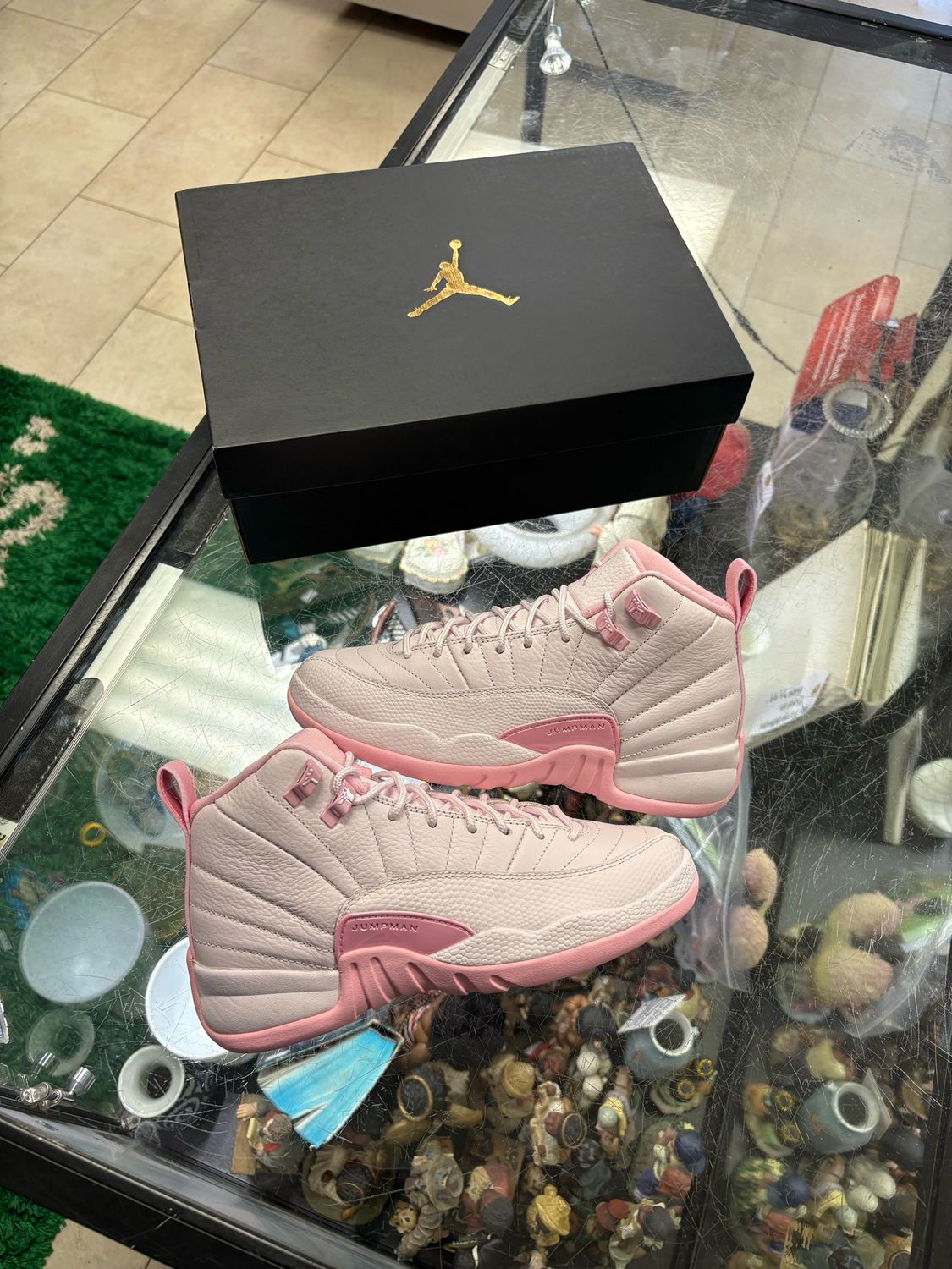 🌸 Air Jordan 12 Pearl Pink GS | Size 4Y / Women’s 5.5 | Brand New 💎