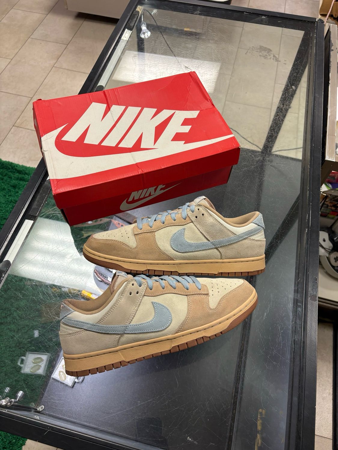 👟 Nike Dunk Low Sanddrift Light Armory Blue 🌾🩵 | Size 11.5