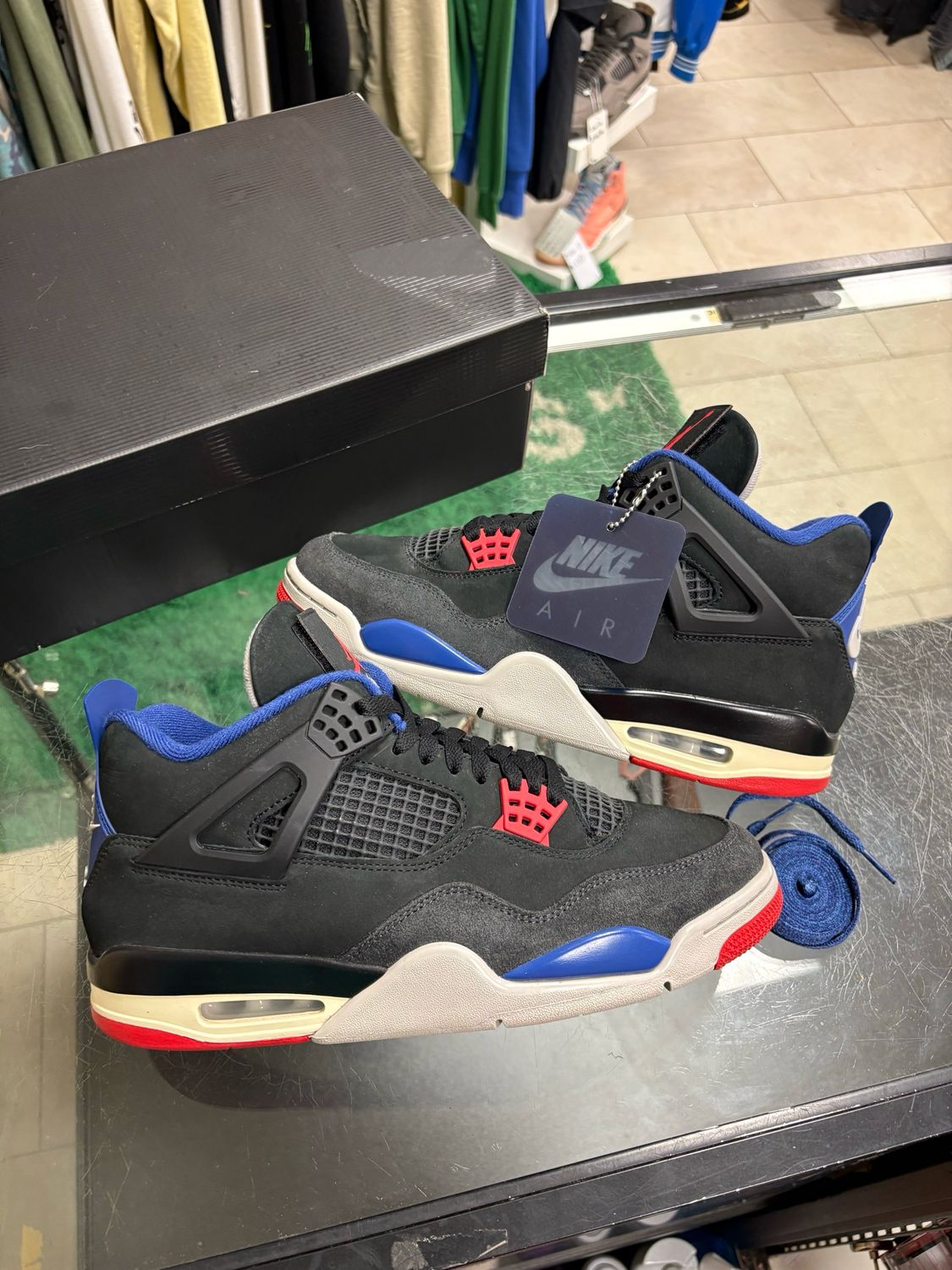 Jordan 4 Rare Air White Lettering Size 10