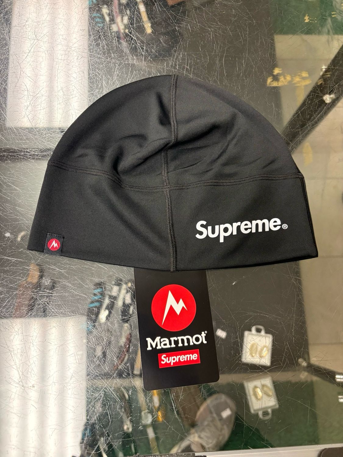 Supreme Marmot Base Layer Beanie