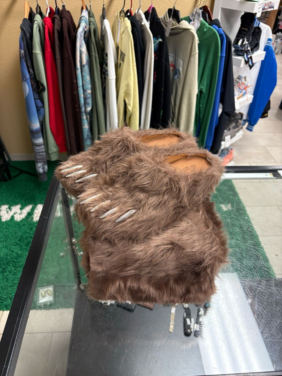 Bravest Studios Bear Claw Mules Size 10