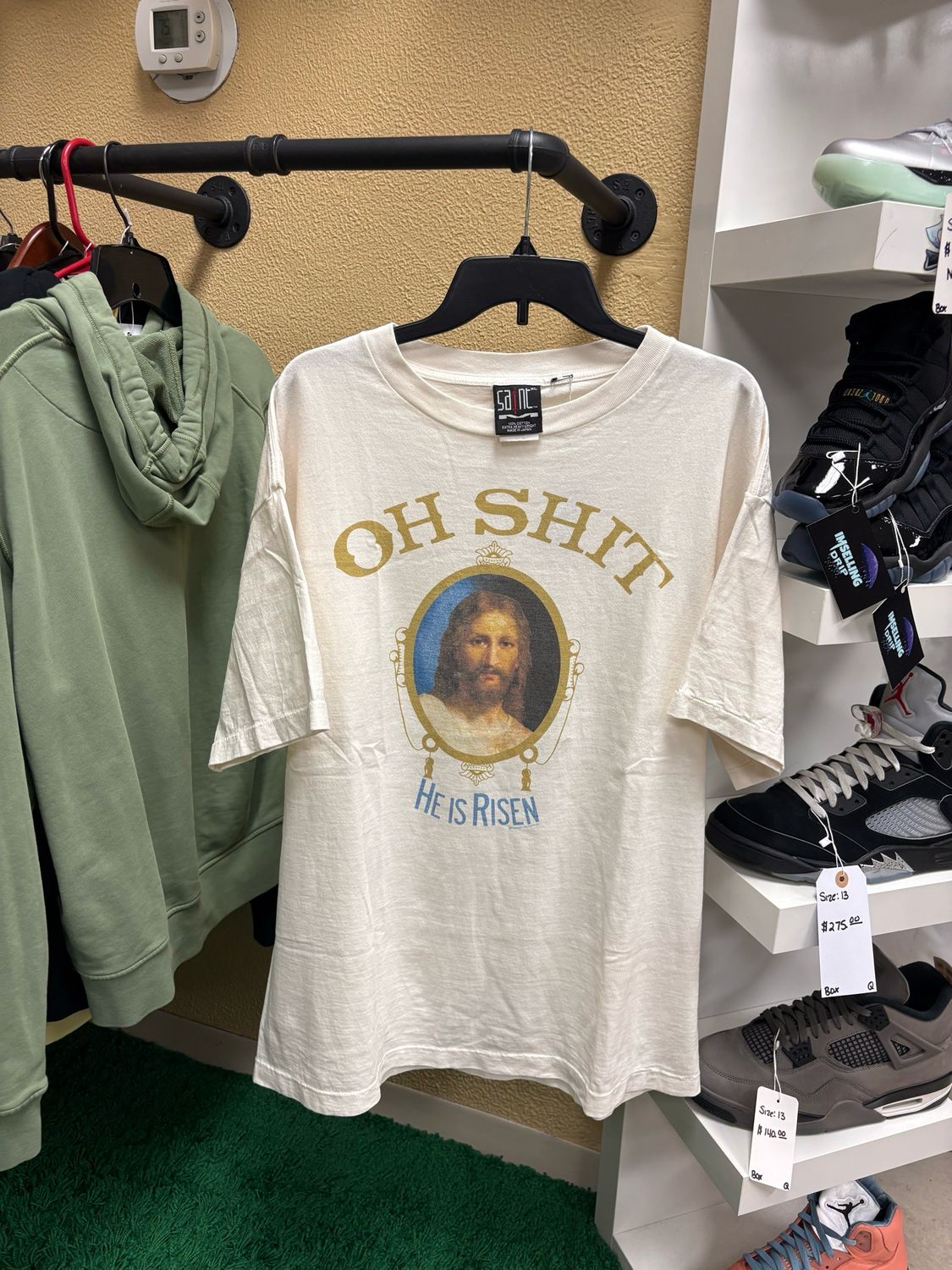 Saint Michael Jesus T Shirt Size XL New