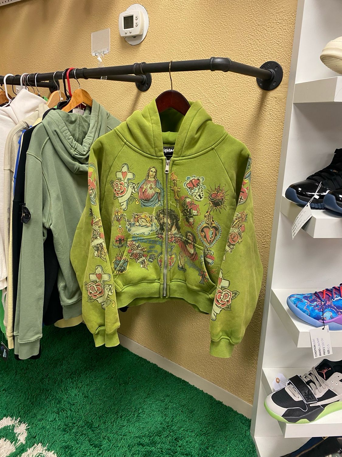 We Are Righteous Green Jacket Size Small