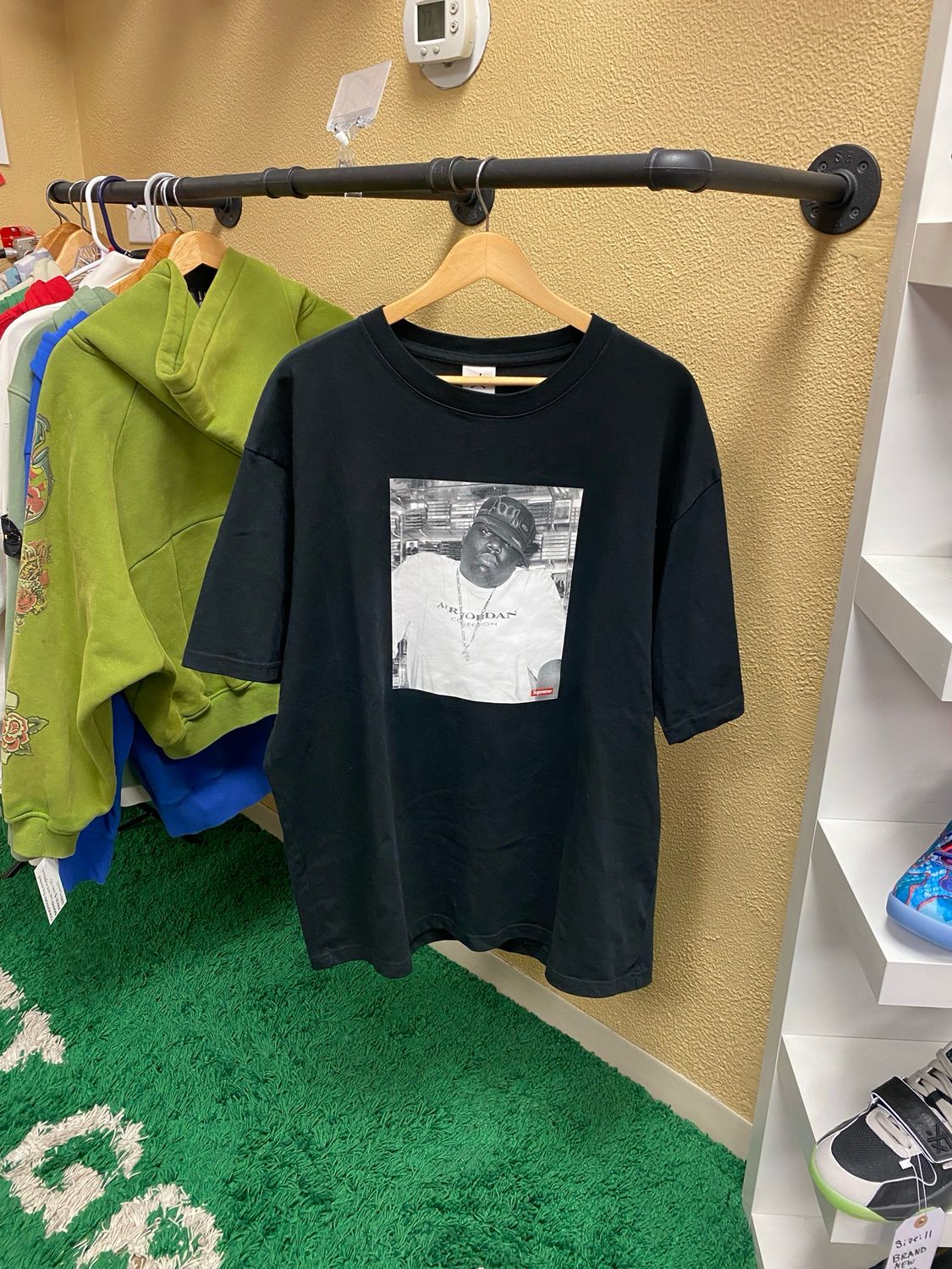 Supreme Jordan Biggie Smalls T Shirt Size XL