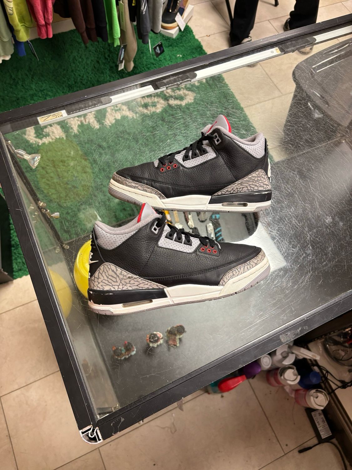 Jordan 3 Black Cement Size 6.5Y / 8 Women’s