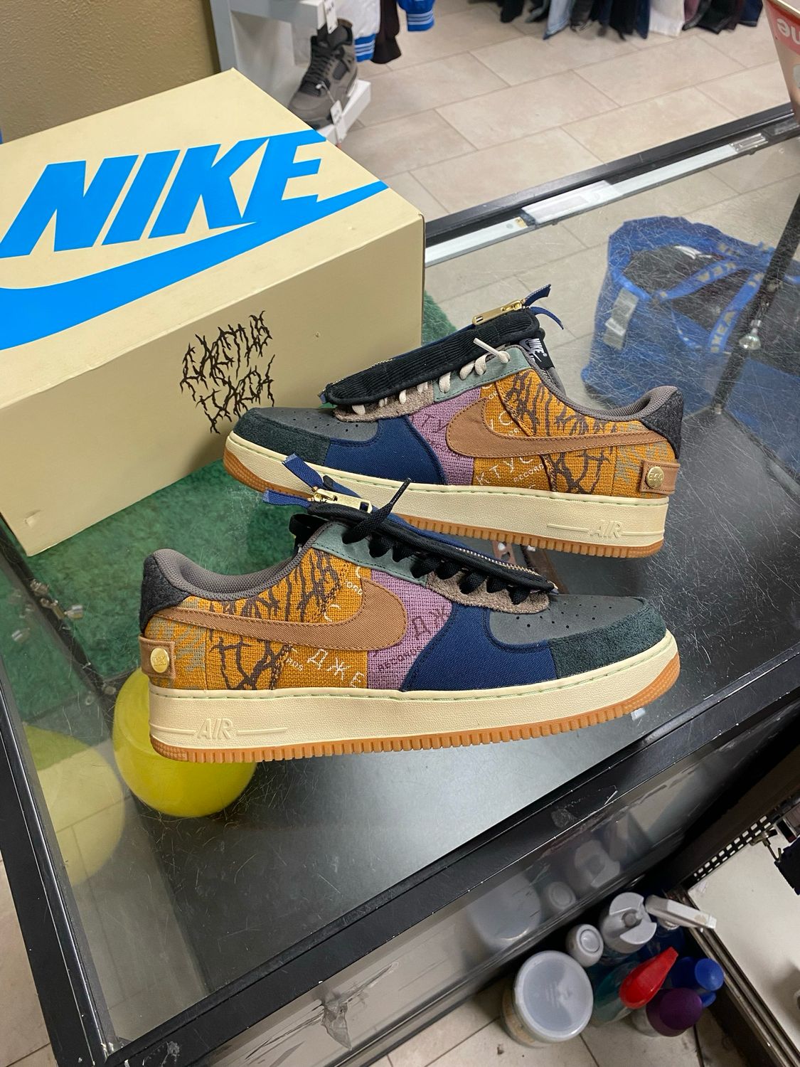 Travis Scott Cactus Jack Air Force 1 Size 14