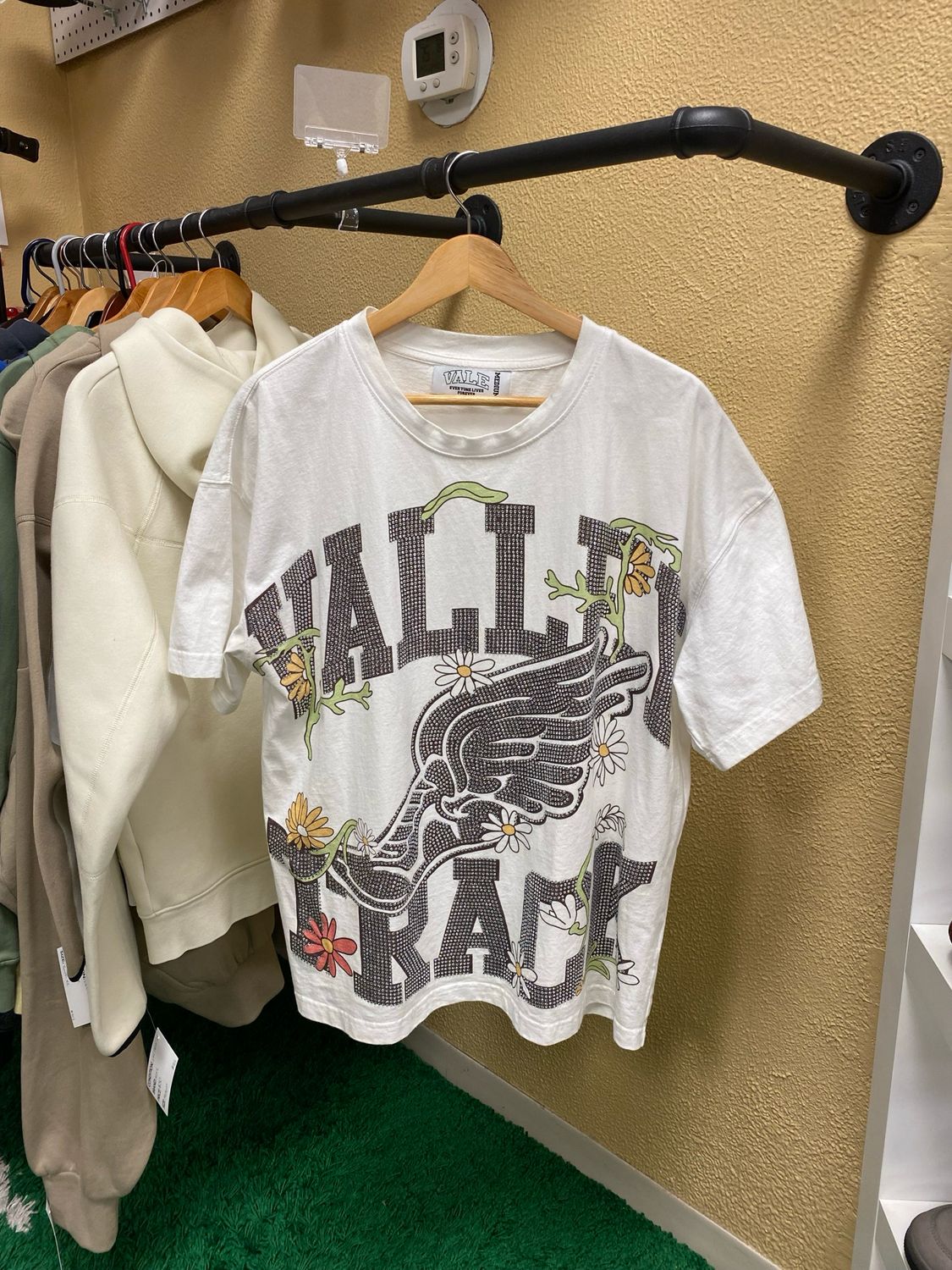 Vale Forever Track Bling T Shirt Size Medium