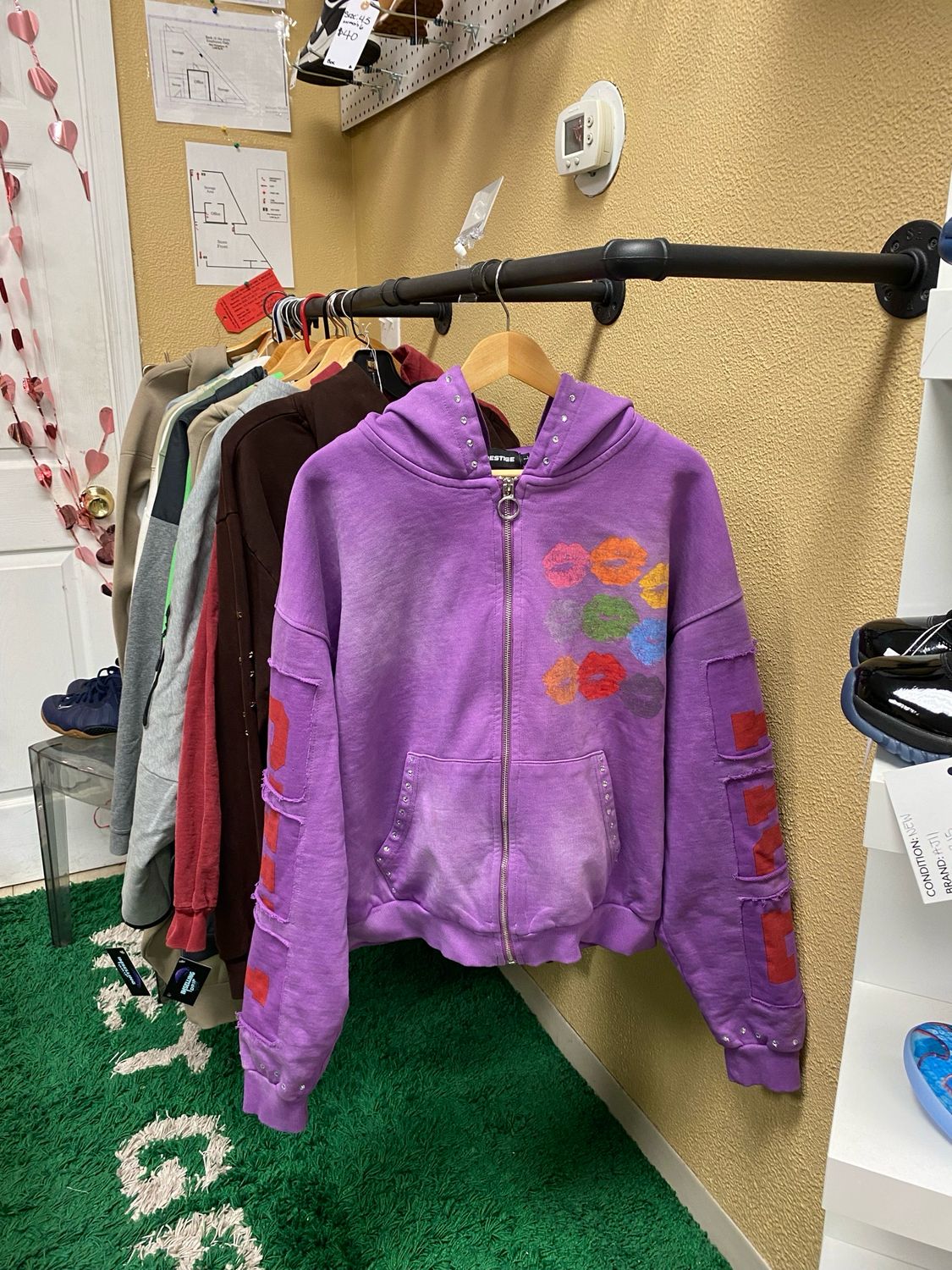 Prestige Purple Kisses Jacket Size Large