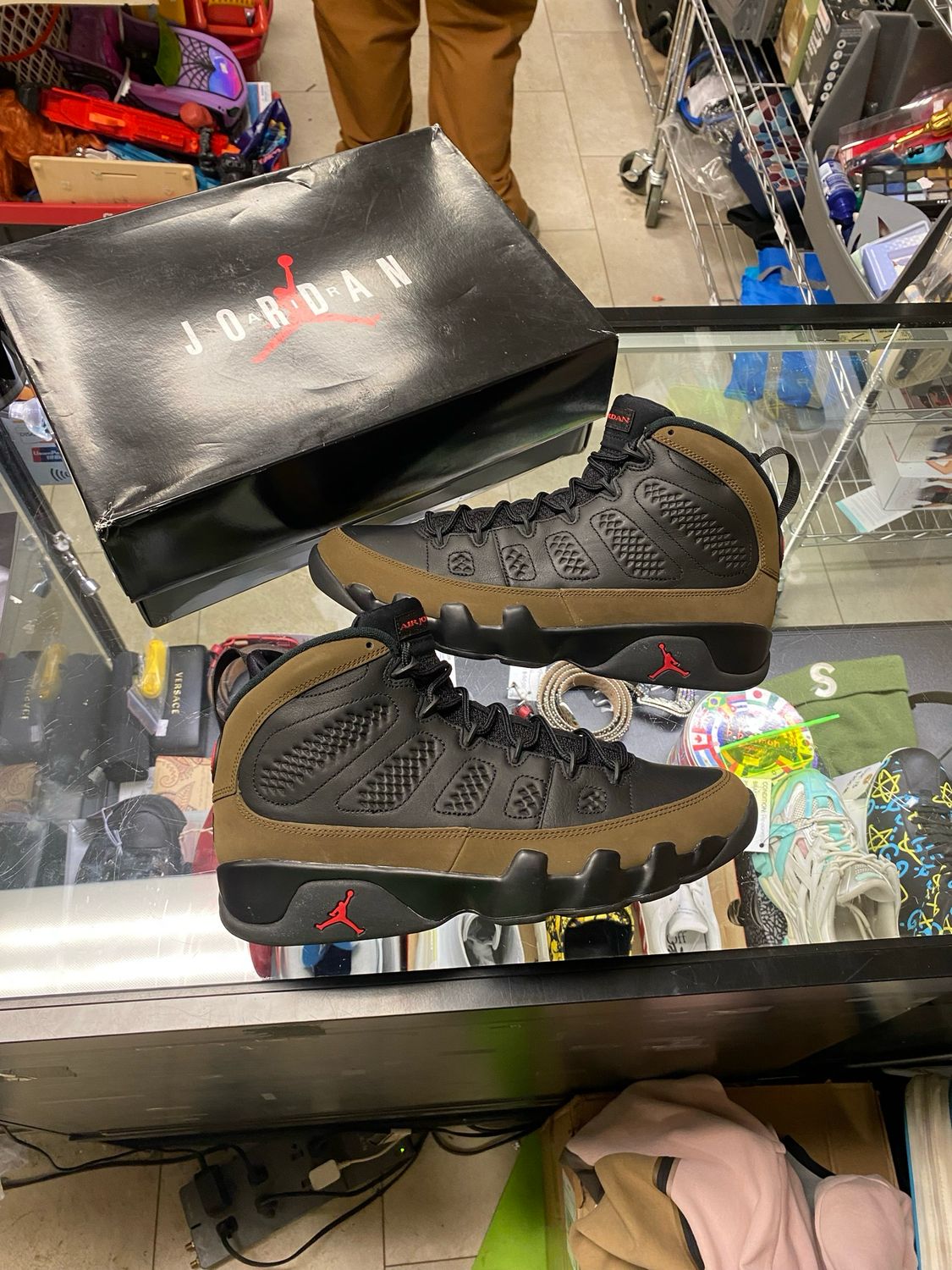 Jordan 9 Olive Size 12