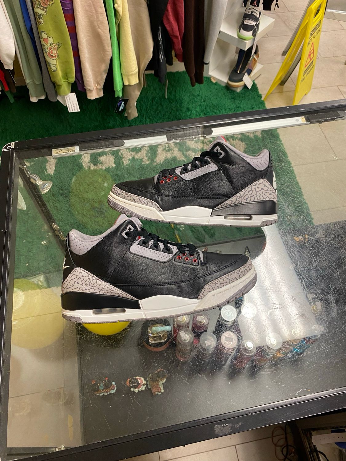 Jordan 3 Black Cement Size 9