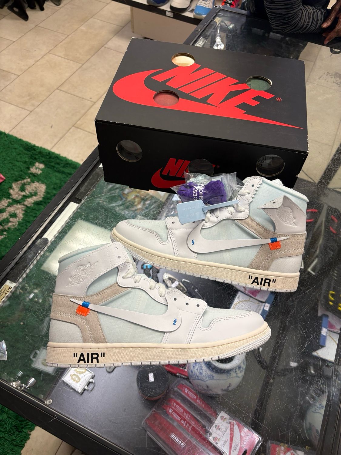 Jordan 1 High Virgil Abloh Archive Alaska
