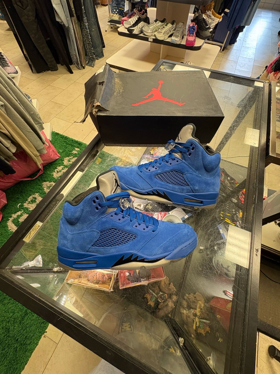 Jordan 5 Blue Suede