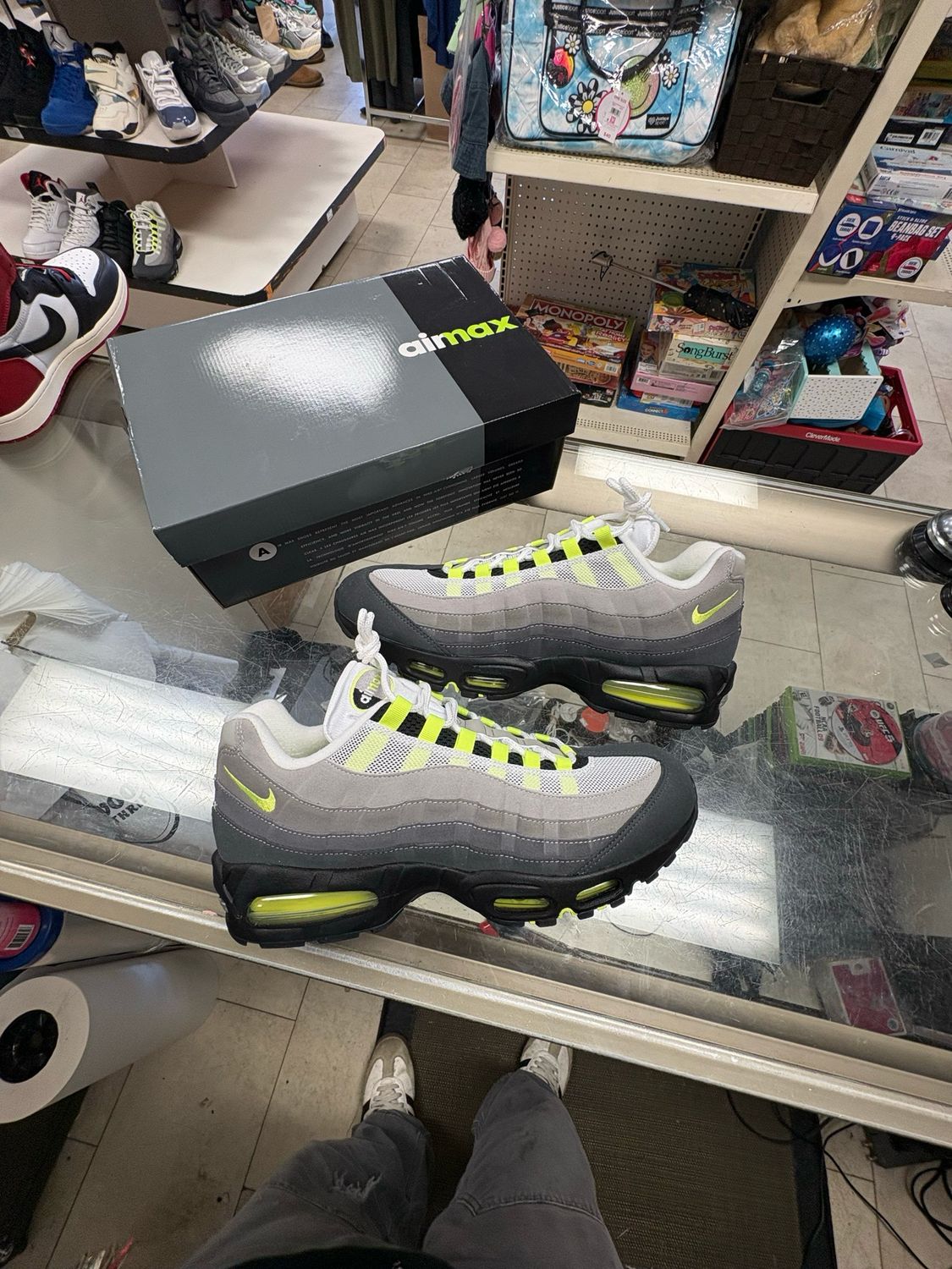 Nike Air Max 95 Big Bubble Neon Size 12