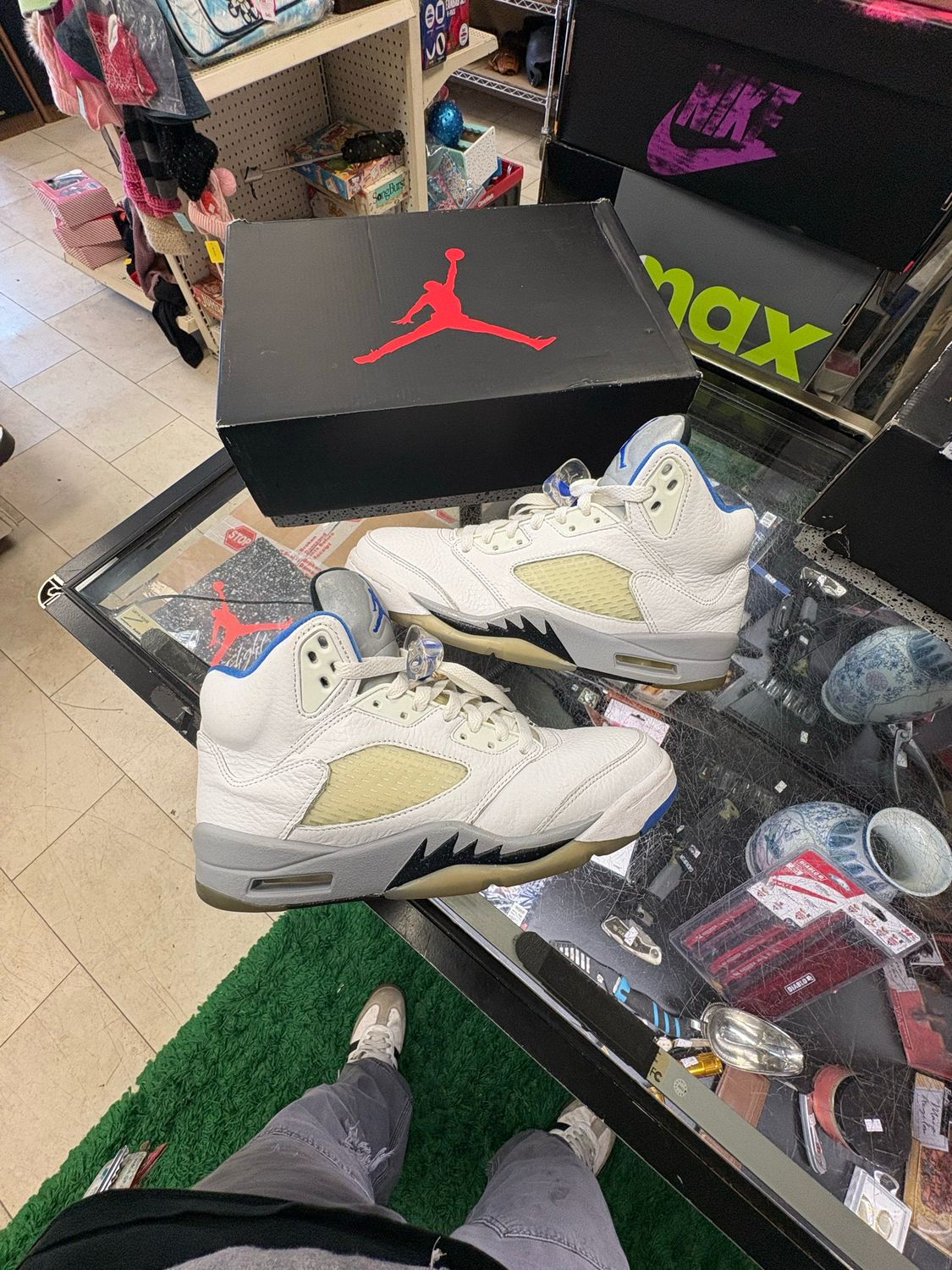 Jordan 5 Stealth Size 7.5