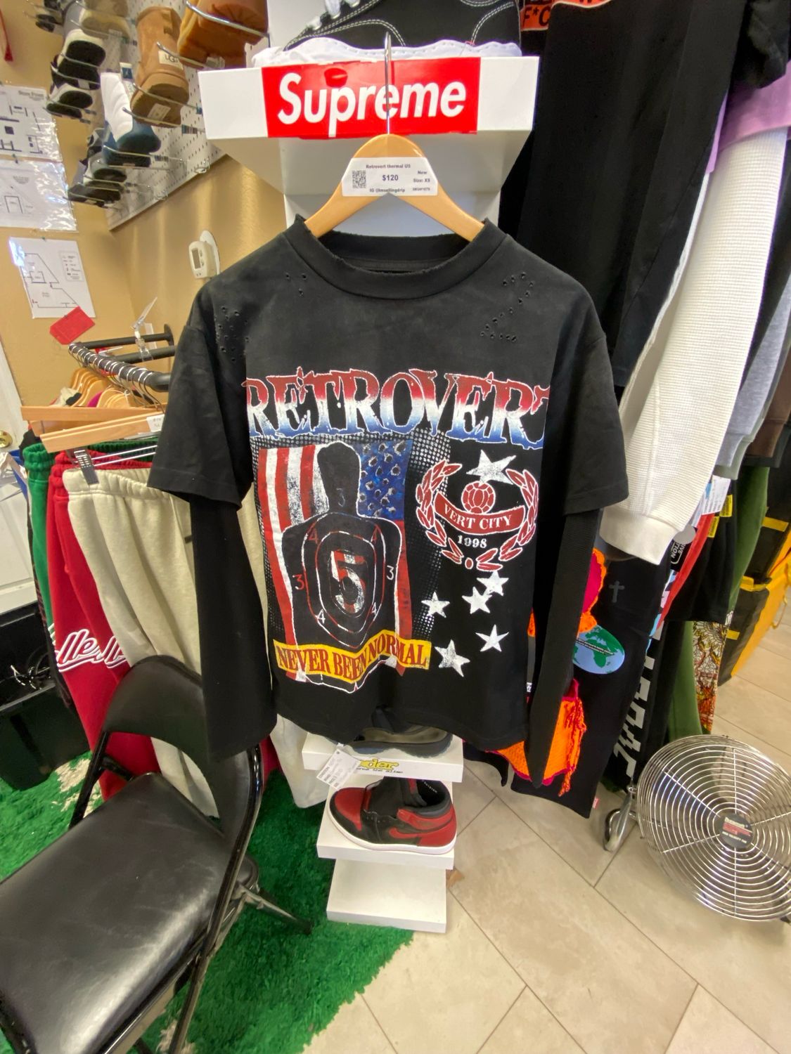 Retro Vert Size XS