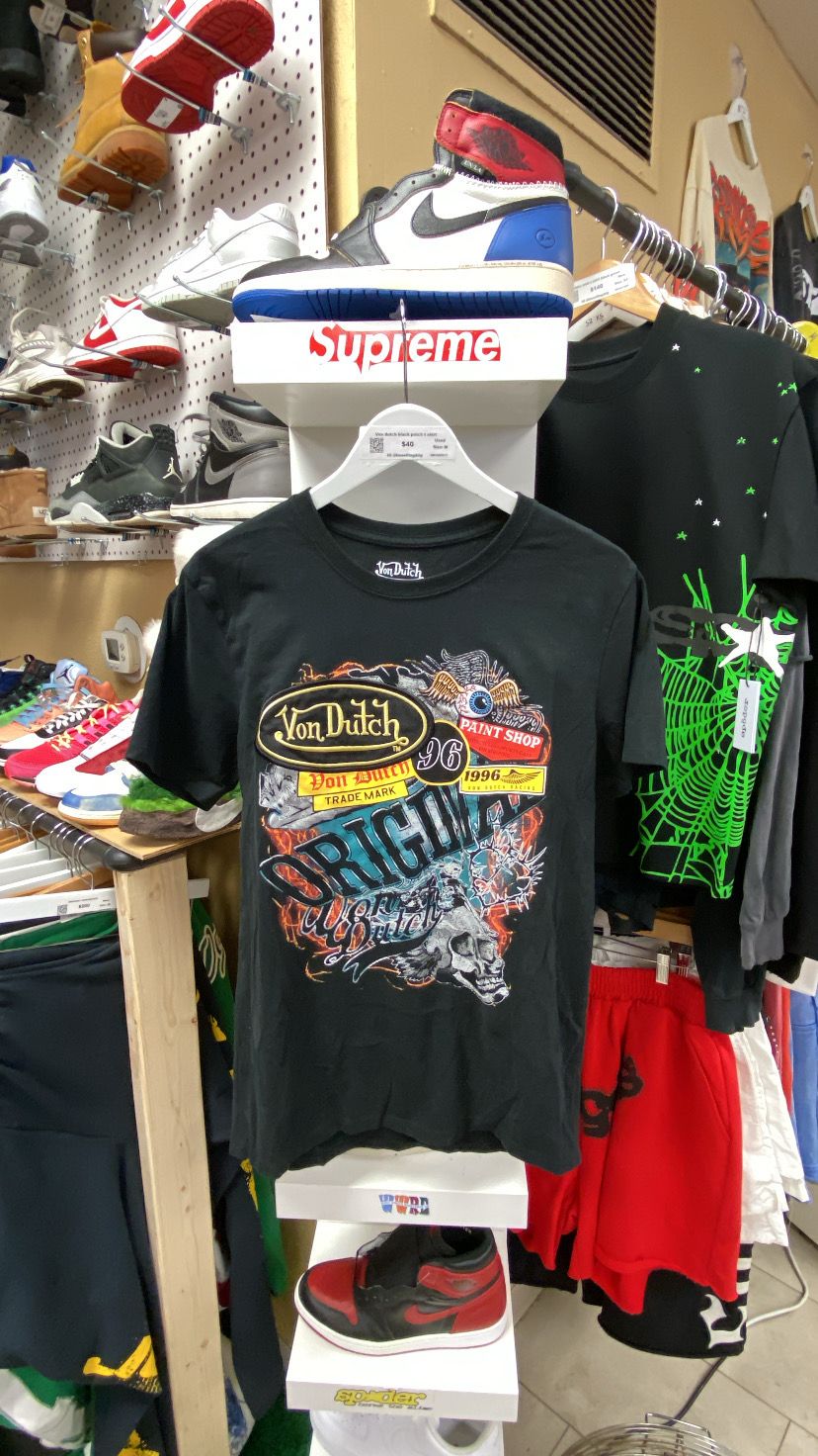 Von Dutch Black Patch T-shirt