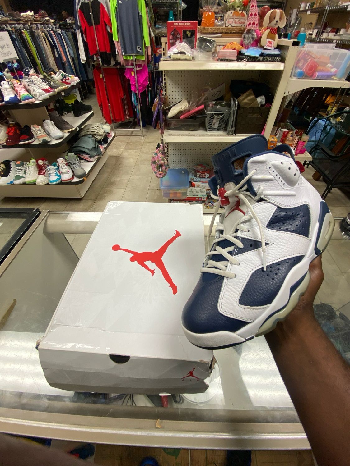 Jordan 6 Olympic Size 10