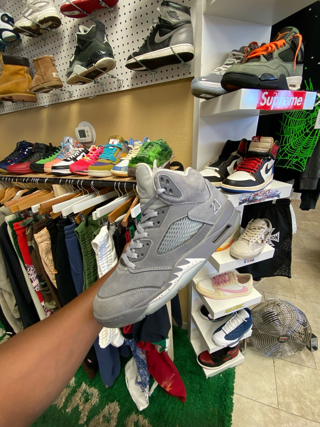 Jordan 5 Wolf Grey Size 11.5
