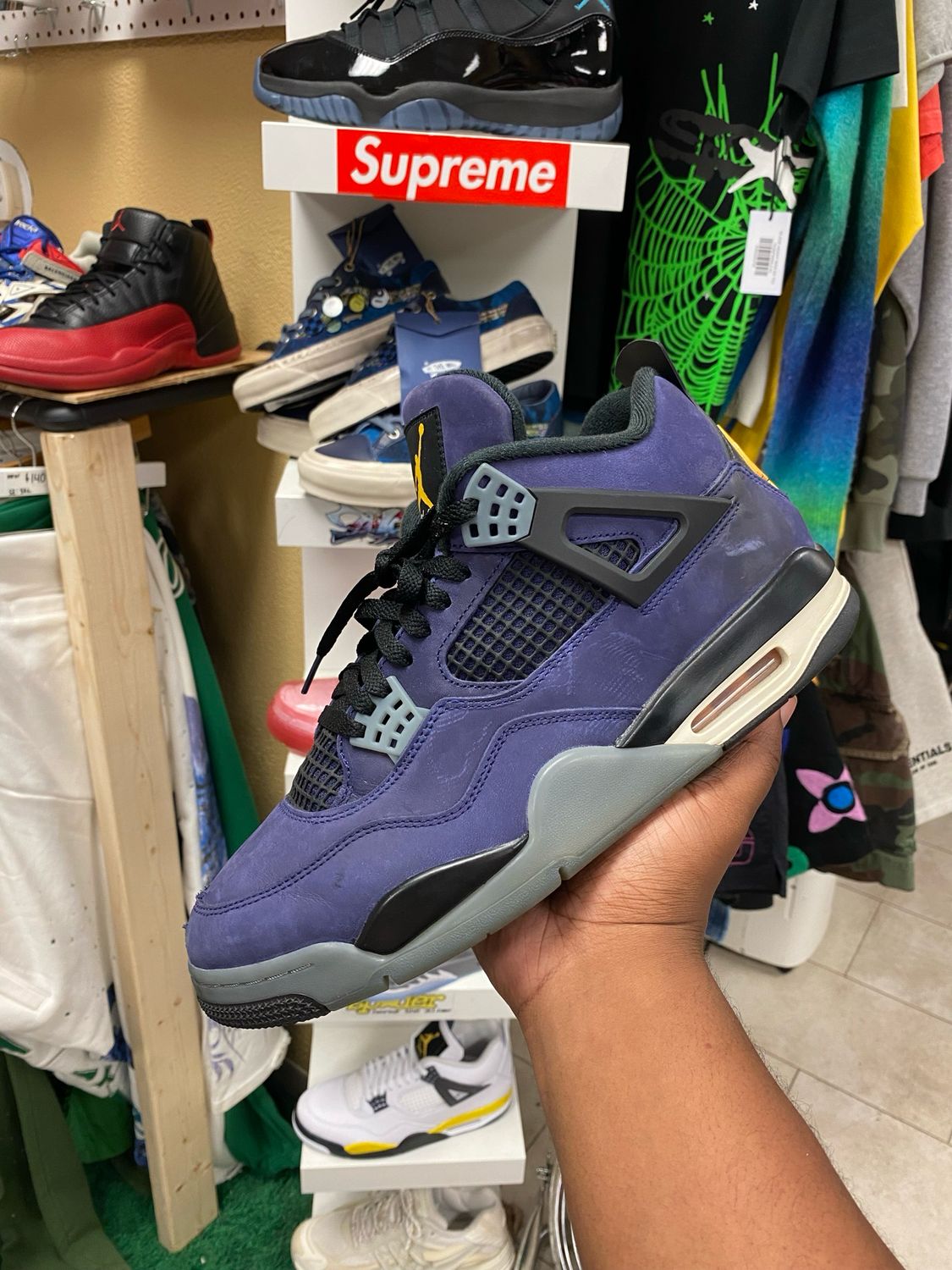 Jordan 4 Laker Size 11.5 With Box