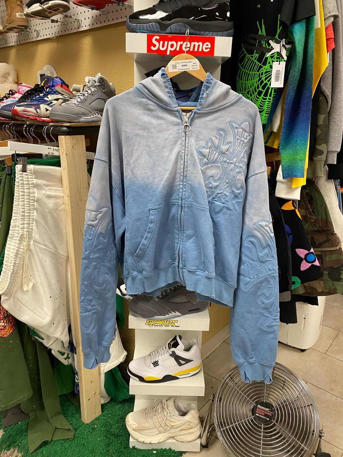 Valley Dreams Craver Blue Jacket Size XL Brand New