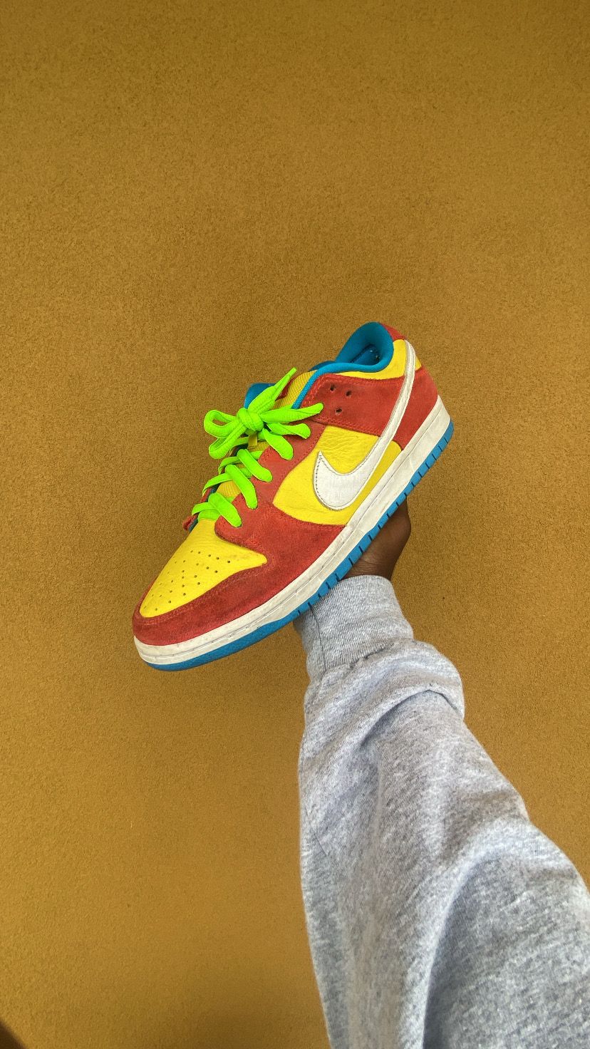 Nike Dunk Bart Simpson Size 10.5