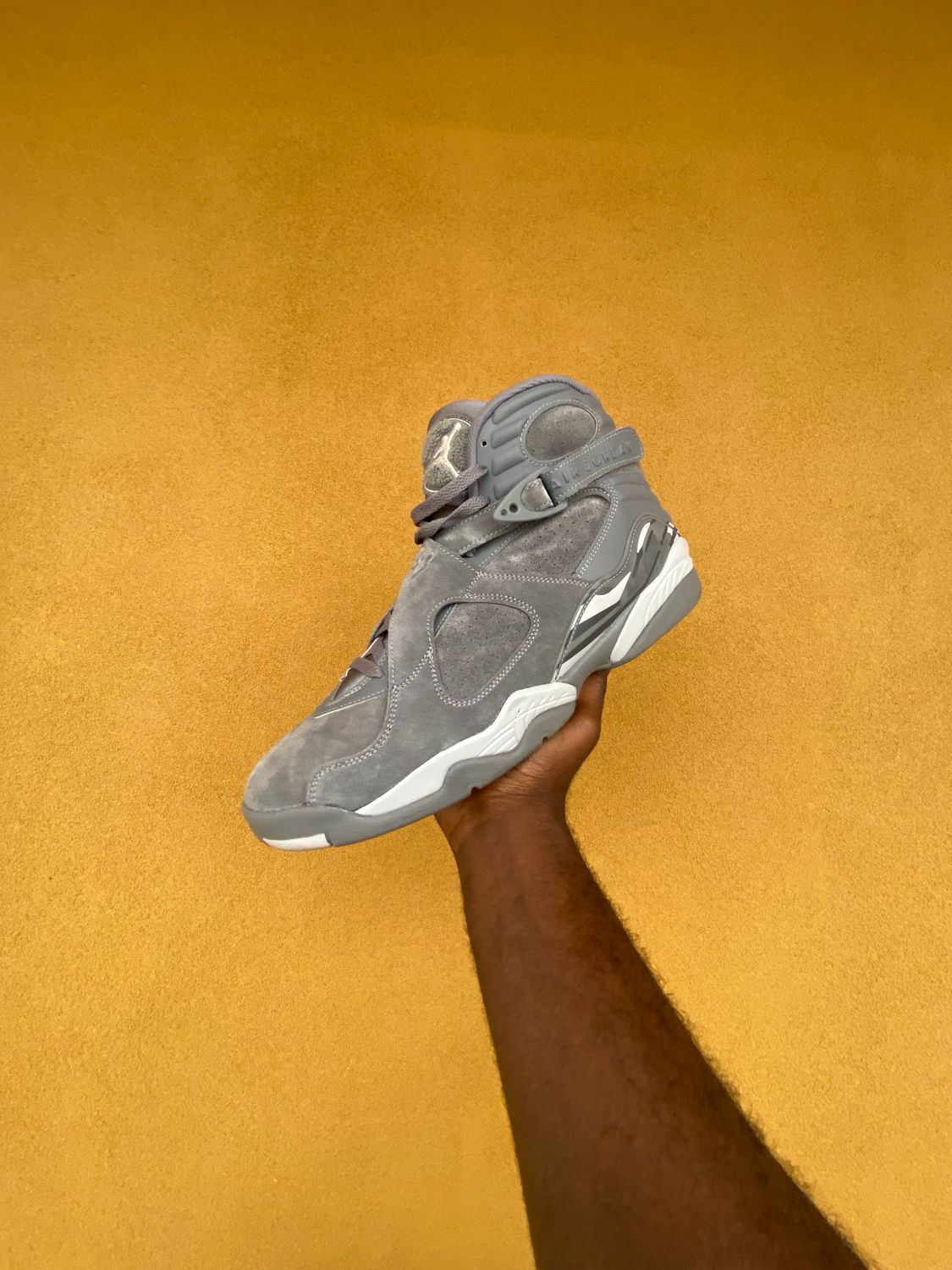 Jordan 8 Cool Grey Size 13
