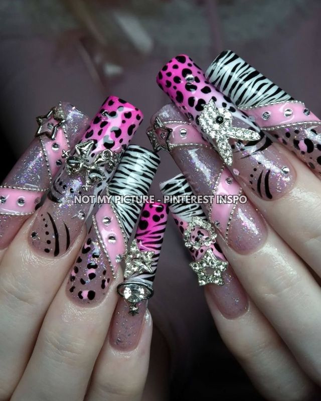 Y2K PINK ZEBRA