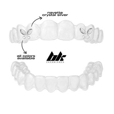 DOUBLE BUTTERFLY GEMS - CUSTOM GOUTTIÈRES