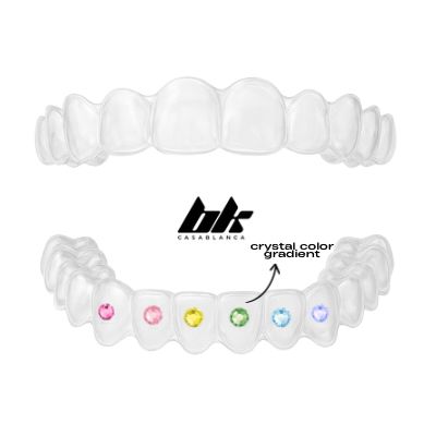 MULTICOLOR GRADIENT GEMS - CUSTOM GOUTTIÈRES