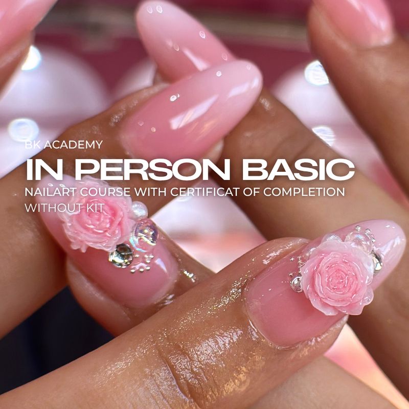 NAIL ART BASIC COURSE IN PERSON 1:1 - NO KIT