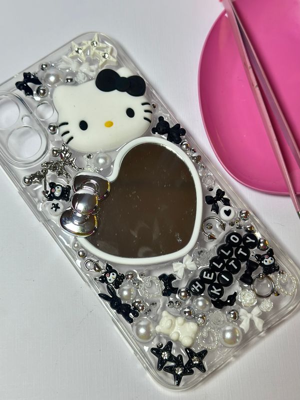 HK BLACK GRUNGE - IPHONE CASE