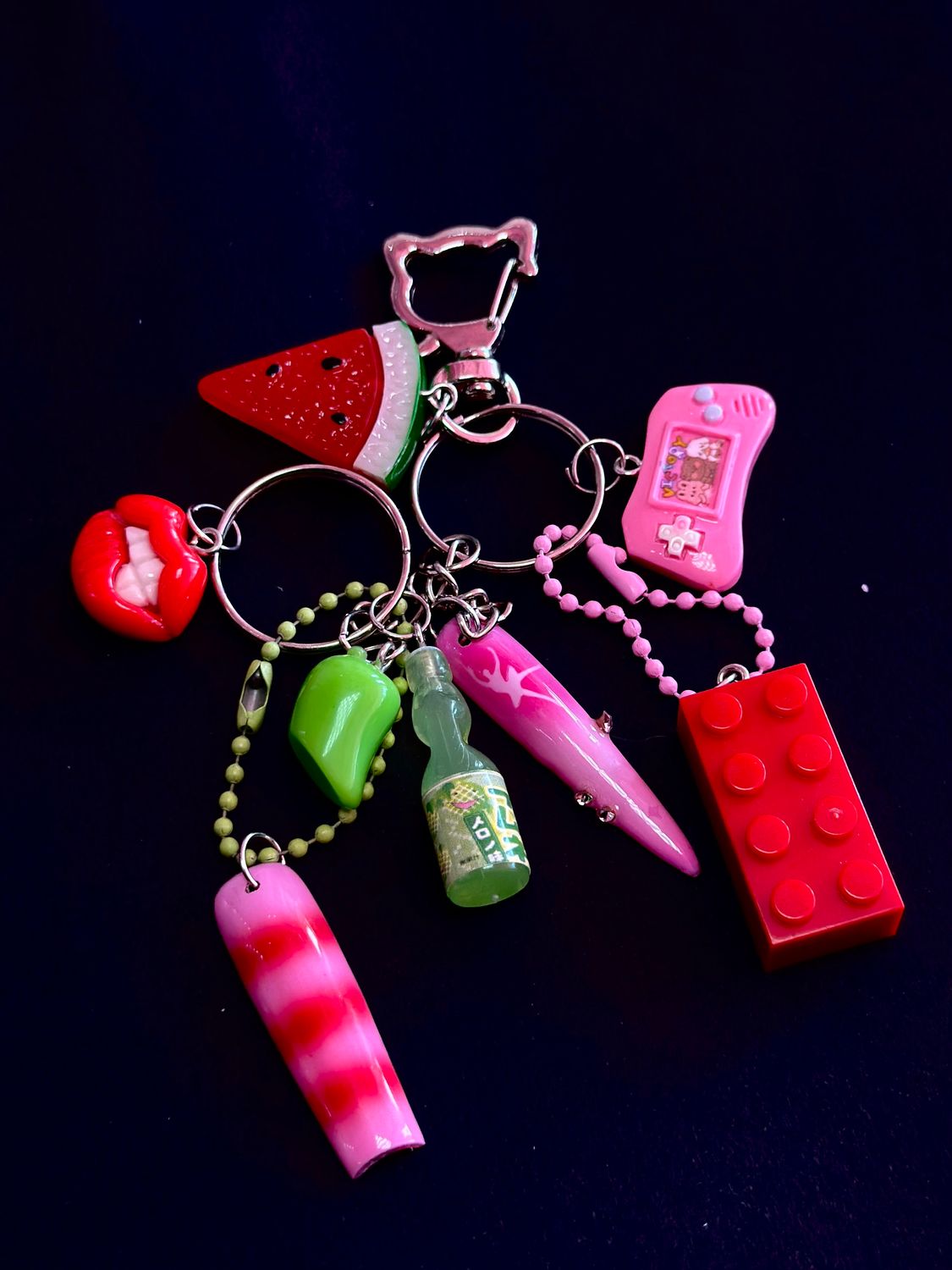 SPICY WATERMELON - KEYCHAIN KEYBAG - - DROP