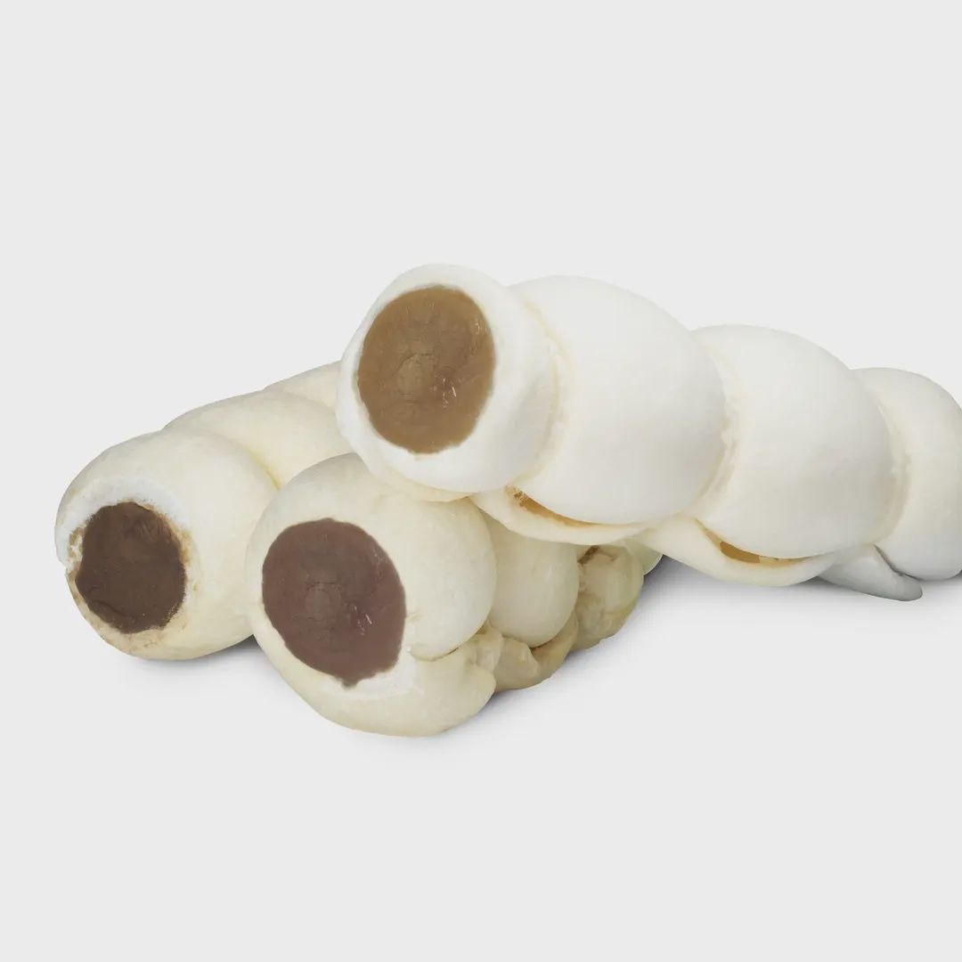 NF DOG CHEEK ROLL STUFFED BULLY, STICK 10-12" TREAT