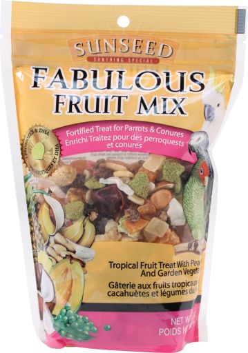 Sunseed® Fabulous Fruit Mix Treats for Parrots &amp; Conures 12 Oz