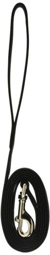 Coastal Pet Single Nylon Lead - Black - 6  Long X 1  Wide
